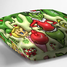 Load image into Gallery viewer, Personalized Merry Christmas Throw Pillow Custom Gift for Kids