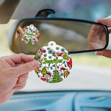 Load image into Gallery viewer, Personalized Christmas Air Freshener Custom Name Gift