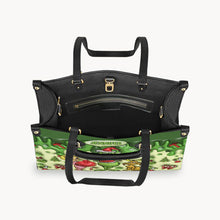 Load image into Gallery viewer, Personalized Grinchmas Leather Handbag Unique Gift for Mom