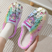 Load image into Gallery viewer, Personalized Cozy Mouse Slippers Custom Design Gift