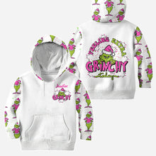 Load image into Gallery viewer, Personalized Grinch Hoodie and Leggings Christmas Outfit