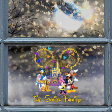 Load image into Gallery viewer, Personalized Merry Christmas Mouse Decal Die Cut for Family