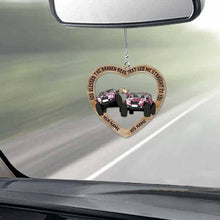 Load image into Gallery viewer, Personalized Couple Car Ornament Custom Name Gift for Love