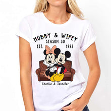 Load image into Gallery viewer, Personalized Couple Mouse T-shirt & Hoodie Gift for Anniversaries