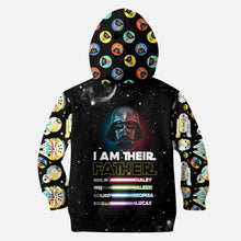 Load image into Gallery viewer, Personalized 'I Am Their Father' All Over Hoodie Unique Gift for Dad