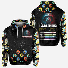 Load image into Gallery viewer, Personalized 'I Am Their Father' All Over Hoodie Unique Gift for Dad