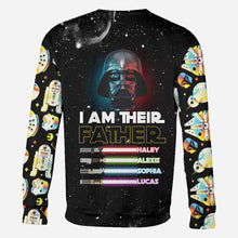 Load image into Gallery viewer, Personalized 'I Am Their Father' All Over Hoodie Unique Gift for Dad