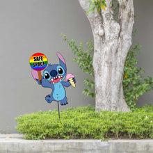 Load image into Gallery viewer, Personalized Safe Space Metal Garden Art LGBT Pride Decor