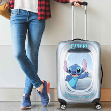 Load image into Gallery viewer, Personalized Ohana Luggage Cover for Kids Custom Name Travel Gift