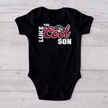 Load image into Gallery viewer, Personalized Cool Dad & Baby Onesie Set Custom Gift for Father