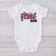 Load image into Gallery viewer, Personalized Cool Dad & Baby Onesie Set Custom Gift for Father