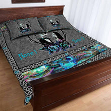 Load image into Gallery viewer, Personalized Horror-Themed Quilt Set Custom Names Unique Gift
