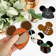 Load image into Gallery viewer, Personalized Mouse Ears Garland - 6 Piece Home Decor for Christmas