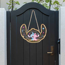 Load image into Gallery viewer, Personalized Wood Sign with 3D Pattern Print for Couple - Unique Gift Idea