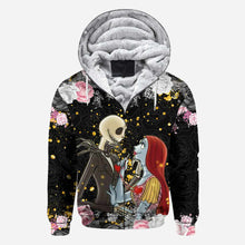 Load image into Gallery viewer, Personalized Nightmare Couples All Over Hoodie Custom Design Gift