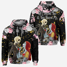 Load image into Gallery viewer, Personalized Nightmare Couples All Over Hoodie Custom Design Gift