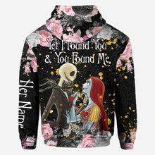 Load image into Gallery viewer, Personalized Nightmare Couples All Over Hoodie Custom Design Gift