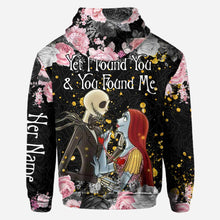 Load image into Gallery viewer, Personalized Nightmare Couples All Over Hoodie Custom Design Gift