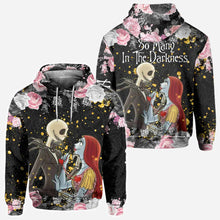Load image into Gallery viewer, Personalized Nightmare Couples All Over Hoodie Custom Design Gift