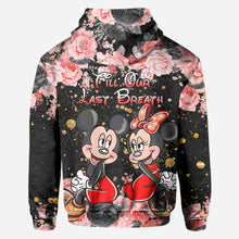 Load image into Gallery viewer, Personalized Couple Hoodie All Over Print Custom Names Gift Idea