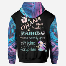 Load image into Gallery viewer, Personalized Ohana Hoodie and Leggings Set Custom Name Gift