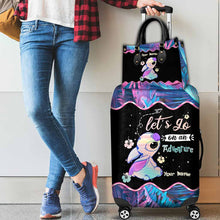 Load image into Gallery viewer, Personalized Leather Handbag & Luggage Cover for Travel Gift
