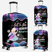 Load image into Gallery viewer, Personalized Leather Handbag & Luggage Cover for Travel Gift