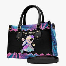 Load image into Gallery viewer, Personalized Leather Handbag & Luggage Cover for Travel Gift