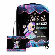 Load image into Gallery viewer, Personalized Leather Handbag & Luggage Cover for Travel Gift