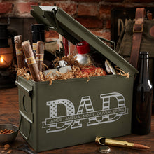 Load image into Gallery viewer, Personalized Dad Ammo Box Custom Name Gift for Father's Day