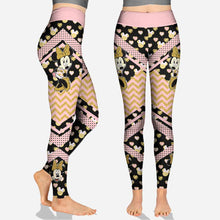 Load image into Gallery viewer, Personalized Minnie Mouse Hoodie and Leggings Set for Kids