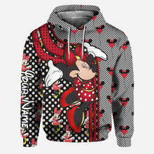Load image into Gallery viewer, Personalized Minnie Mouse Ears Hoodie & Leggings Set Gift for Kids