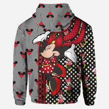 Load image into Gallery viewer, Personalized Minnie Mouse Ears Hoodie & Leggings Set Gift for Kids