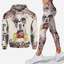 Load image into Gallery viewer, Personalized Mickey Mouse Hoodie and Leggings Set for Women