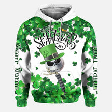 Load image into Gallery viewer, Personalized St. Patrick's Day Hoodie and Leggings Set with Custom Name