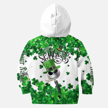 Load image into Gallery viewer, Personalized St. Patrick's Day Hoodie and Leggings Set with Custom Name