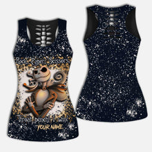 Load image into Gallery viewer, Personalized Rock Paper Scissors Hollow Tank Top & Leggings Gift