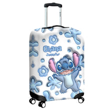 Load image into Gallery viewer, Personalized Ohana Luggage Cover Custom Name Travel Gift