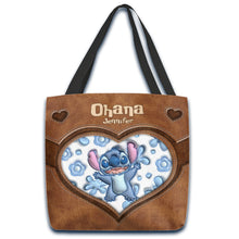 Load image into Gallery viewer, Personalized Ohana Tote Bag Custom Name Gift for Mom