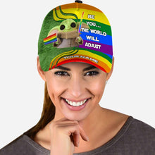 Load image into Gallery viewer, Personalized LGBT Support Classic Cap with Custom Name