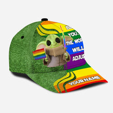 Load image into Gallery viewer, Personalized LGBT Support Classic Cap with Custom Name