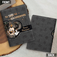 Load image into Gallery viewer, Personalized Travel Passport Holder with Adventure Design for Graduates & Couples