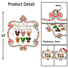Load image into Gallery viewer, Personalized Christmas Family Ornament Custom Name Gift