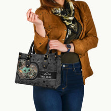 Load image into Gallery viewer, Personalized Leather Handbag with Custom Name Gift for Mom
