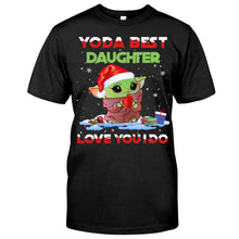 Load image into Gallery viewer, Personalized Yoda Best T-Shirt and Hoodie Christmas Gift for Dad/Mom