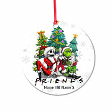 Load image into Gallery viewer, Personalized Nightmare Before Christmas Ornament Custom Name Gift for Friends