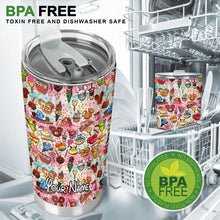 Load image into Gallery viewer, Personalized Magical World Tumbler Custom Name Gift for Kids