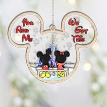 Load image into Gallery viewer, Personalized Christmas Mouse Layers Mix Ornament Custom Names Gift for Couples