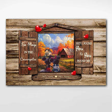 Load image into Gallery viewer, Personalized Mouse Poster Gift for Couples with Custom Names