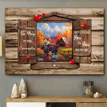 Load image into Gallery viewer, Personalized Mouse Poster Gift for Couples with Custom Names